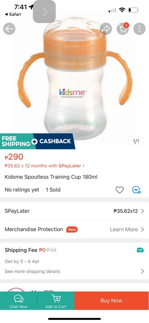 Baby Training Cup spoutless (Category: Weaning & Toddler Feeding) located in Rizal. Submitted by imsellinlow (Listing ID 1296164875, Image 2). Description: Nahugasan lang pero di na nagamit kasi may mga nag gift din ng training cups.