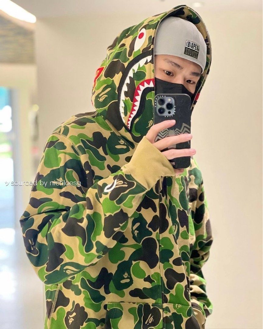 Bape abc shark full zip hoodie outlet