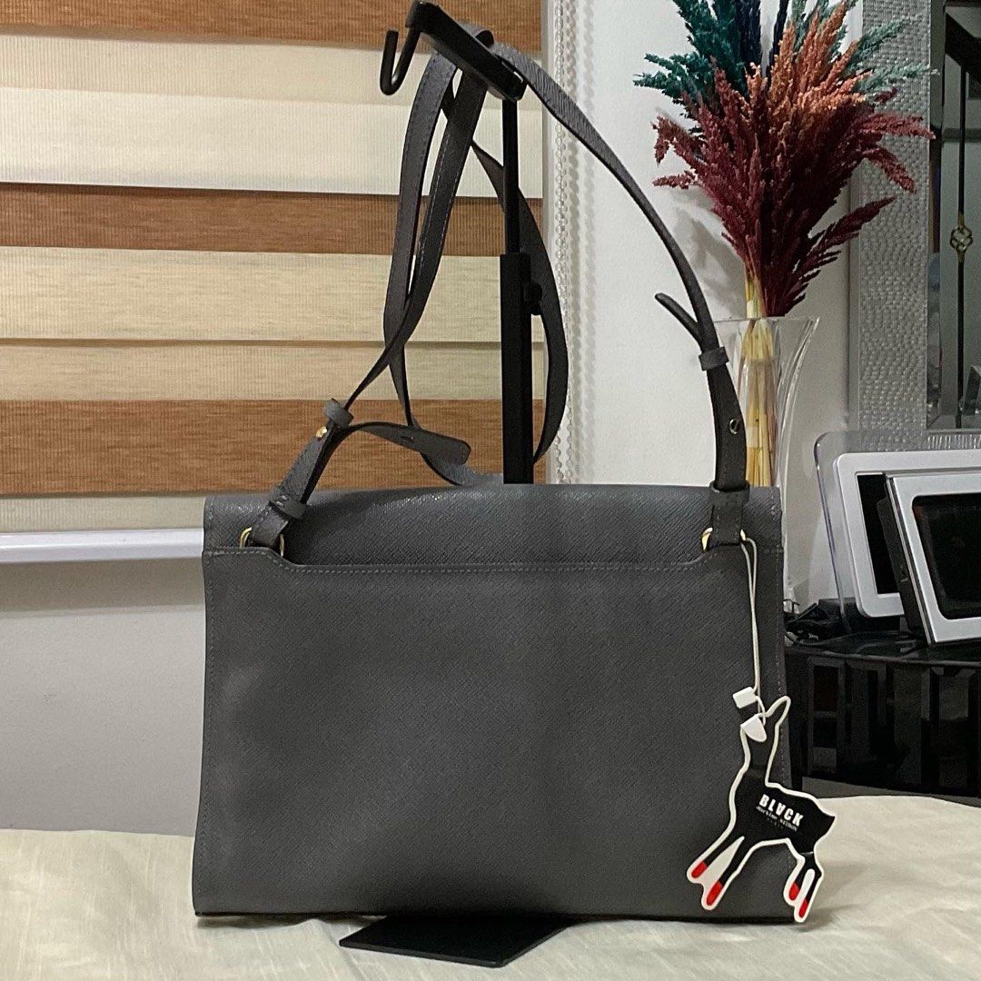 Black martine sitbon paris 2 way Women s Fashion Bags Wallets Cross body Bags on Carousell