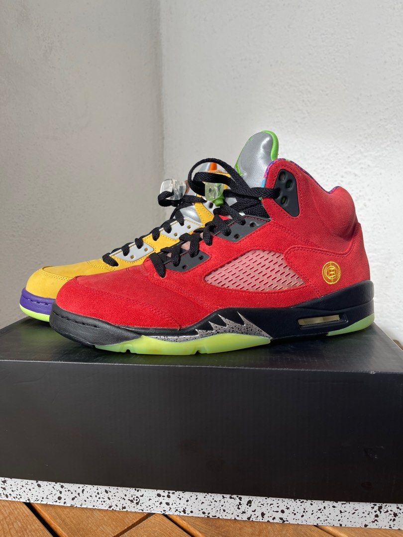 Jordan 5’s “what the” Sz 9.5 bnib! Jordan 5 Athletic Shoes for Women for sale | eBay main image 4