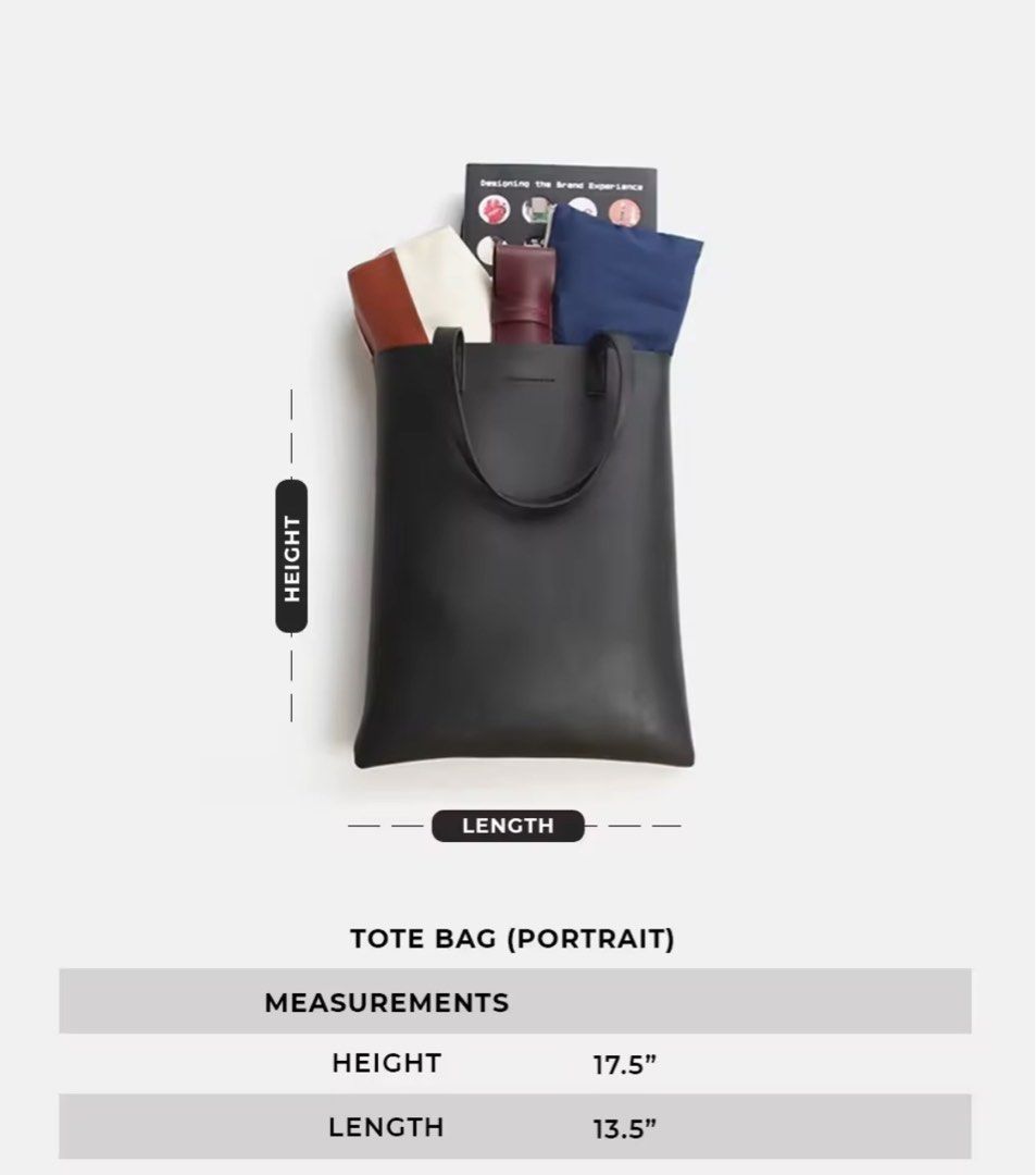 Brown portrait tote bag 💼 (Category: Tote Bags) located in Mandaluyong City. Submitted by astuff___ (Listing ID 1296202043, Image 3). Description: 💼 STRAIGHTFORWARD TOTE BAG💼 - Daily Vegan Leather material - Magnetic lock - Has pocket inside that can keep your stuff organized - Suitable for all occasions— can be dress up or down - Unisex - Sustainable, practical, stylish ✨ - last price posted 📍Mandaluyong Mop: bpi/maya .
