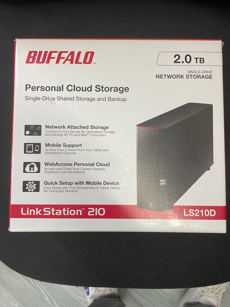 バッファローHDD☆ネットワークHDD 2TB LS210D0201G BUFFALO