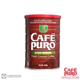 CAFE PURO Jade Blend Ground Coffee 400g