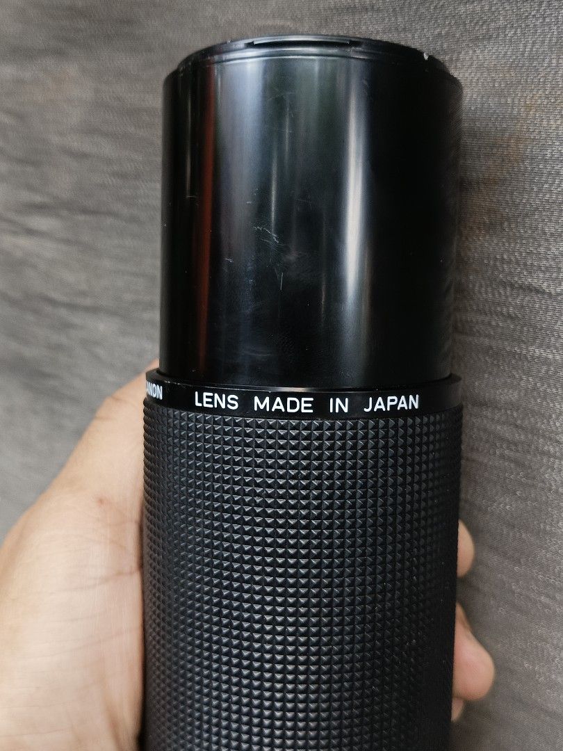 Canon Lens 100-300mm (Category: Lens & Kits) located in Quezon City. Submitted by kenz1000 (Listing ID 1296101582, Image 3). Description: For Sale -Canon Lens 100-300mm -Untested, selling as is, need cleaning, meron fungus -2000php -Litex Commonwealth meetup, rider pickup si buyer magbook, regular LBC shipping only, pass muna sa cop, cod.