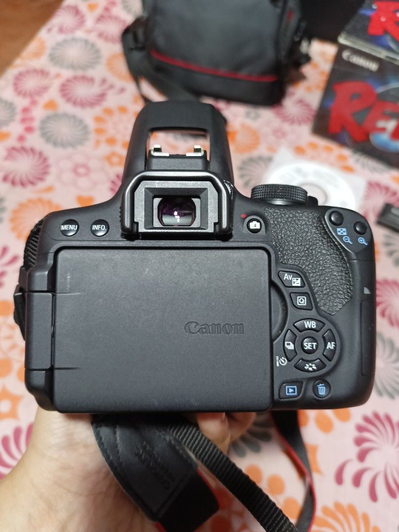 Canon Rebel T6i 750d Complete ✅ (Category: Cameras) located in Caloocan City. Submitted by mr.carlo_dslr_laptop (Listing ID 1296170715, Image 3). Description: Canon T6i 750d 24MP WIFI DSLR Camera Smooth Item Presentable Location Agad Kung Meet up Monumento Caloocan city Pwede iship sagot mo 500 Cod LBCcop Lalamove pwede din Gcash bayad fist Lahat ng nasa Photos Kasama Charger,2pcs battery,strap,lens cap, Free SD Card 16gb , Free Camera BAG CAMERA