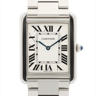 Cartier Tank Solo LM W5200014 SS QZ Silver Dial