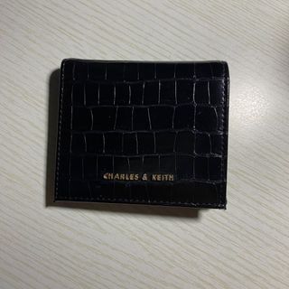 Charles & Keith Croc Effect Small Wallet