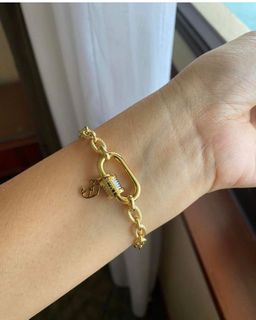 Charriol forever lock bracelet gold