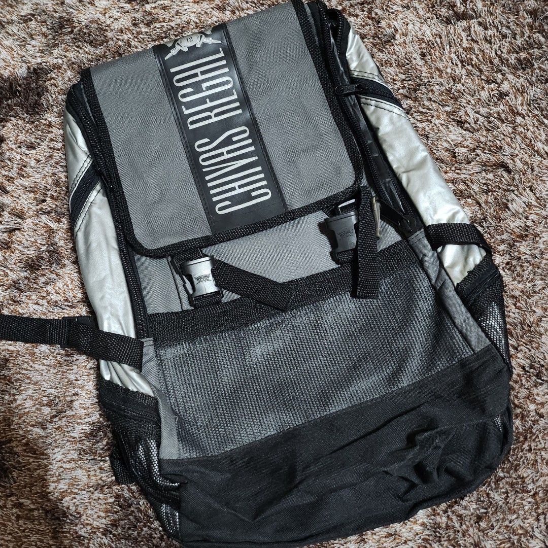 Chivas Regal Backpack (Category: Backpacks) located in Makati City. Submitted by mymyyuki.27 (Listing ID 1296196890, Image 2). Description: Chivas Regal Backpack never used good condition declutter sale.