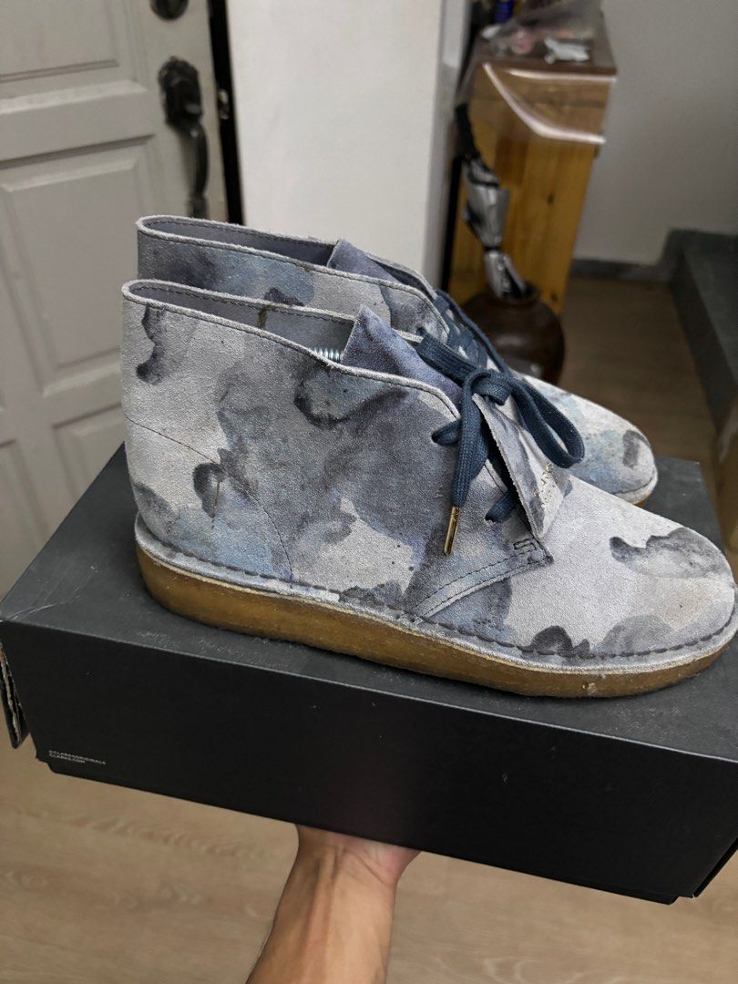 Clarks camouflage desert boots online
