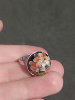 Cloisonne Ring from Japan