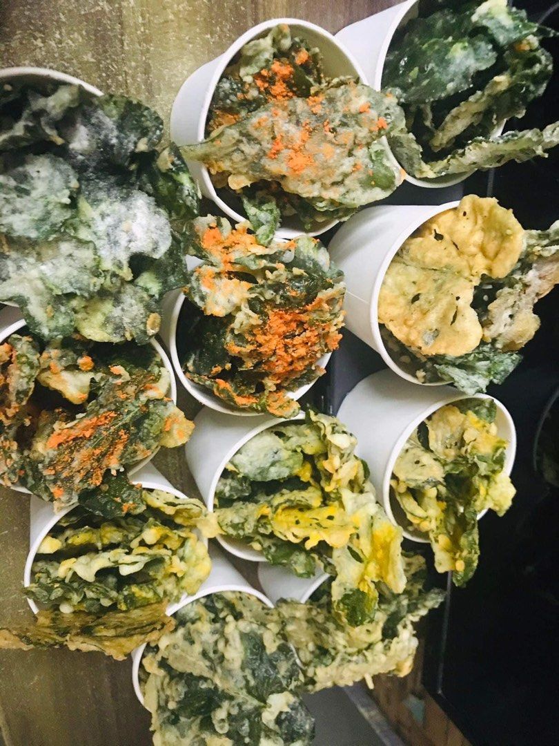 Crispy kangkong (Category: Other Food & Drinks) located in Makati City. Submitted by tiny27 (Listing ID 1296112531, Image 1). Description: Home made crispy kangkong with home made dip sauce. Open for bulk order and reseller. DM for more info You can check my page for coatumers feed back @ fb page: Tiny’s Kitchen .