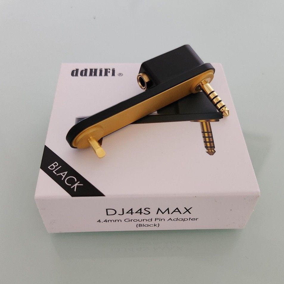 ddHiFi DJ44S MAX (Black) Ground Pin Adatper for Sony NW WM1AM2