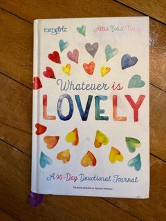 Devotional Journal for girls Whatever is Lovely