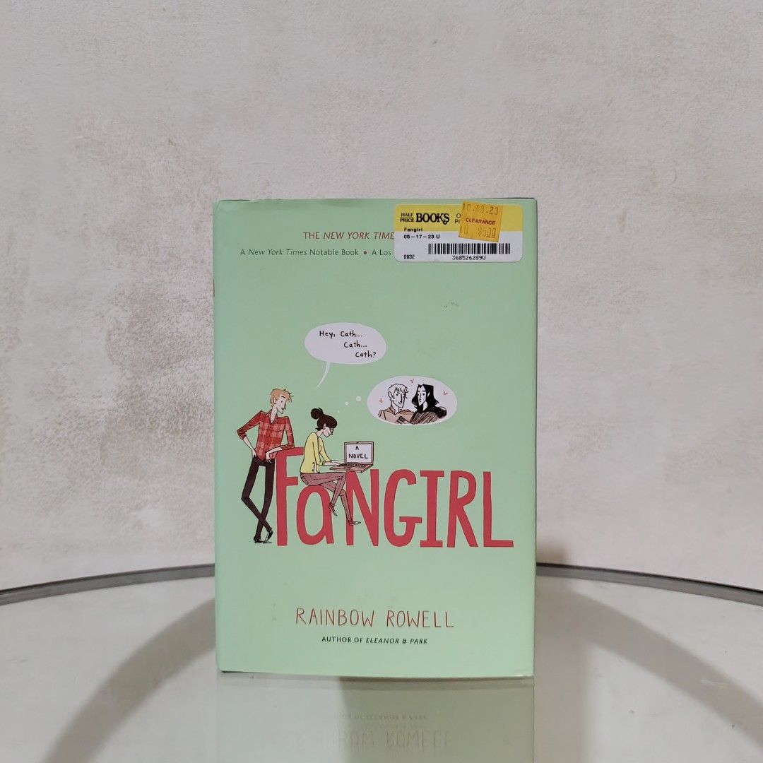 Fangirl by Rainbow Rowell (Category: Storybooks) located in Quezon City. Submitted by theowlreader (Listing ID 1296153638, Image 1). Description: *Please refer to the photos to see the condition of the book *These are used books. There may be minor to major flaws such as dents, rubbing, loose pages, stain, creases, foxing, skewed spine, scratches, inscriptions or highlights and tears. *If you're particular with the condition of the book, don't pl
