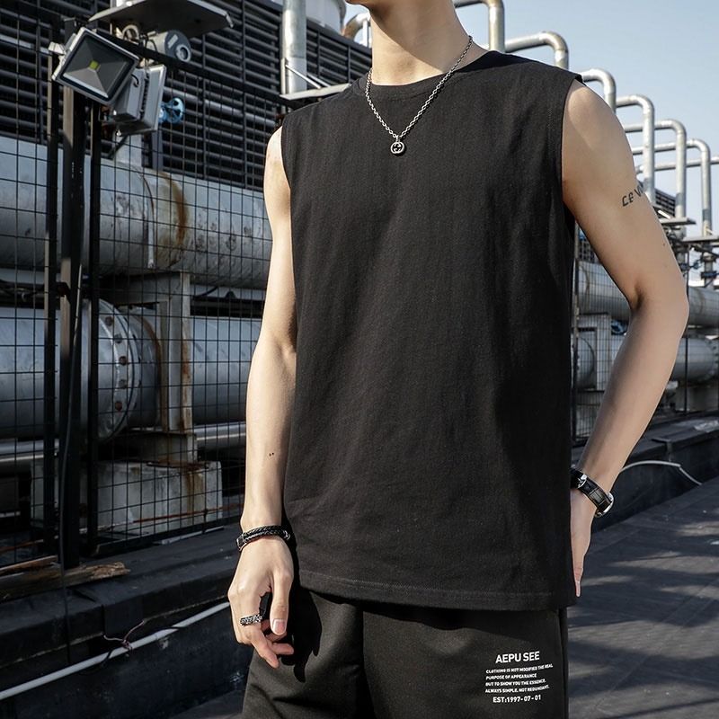 sleeveless t shirts with pocket for men