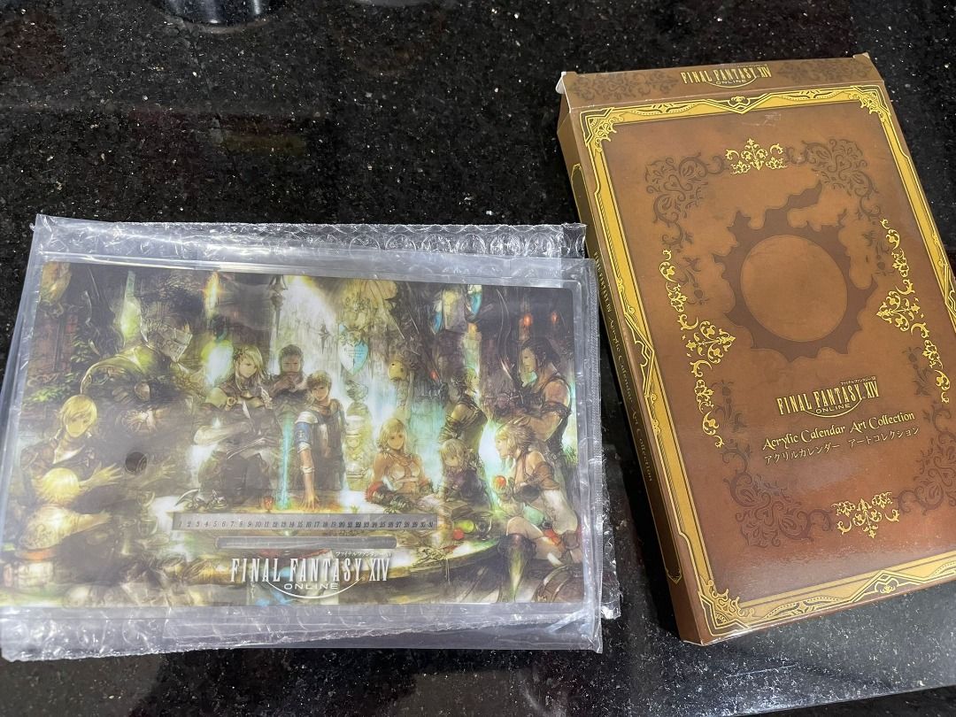 ファイナルファンタジー14 アクリルカレンダーアートコレクション