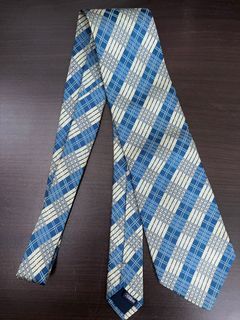 Florucci Men Casta Nobiliare Italy Blue Neck Tie