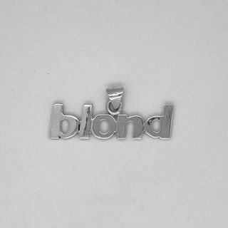 frank ocean ‘blond’ pendant | real 925 silver