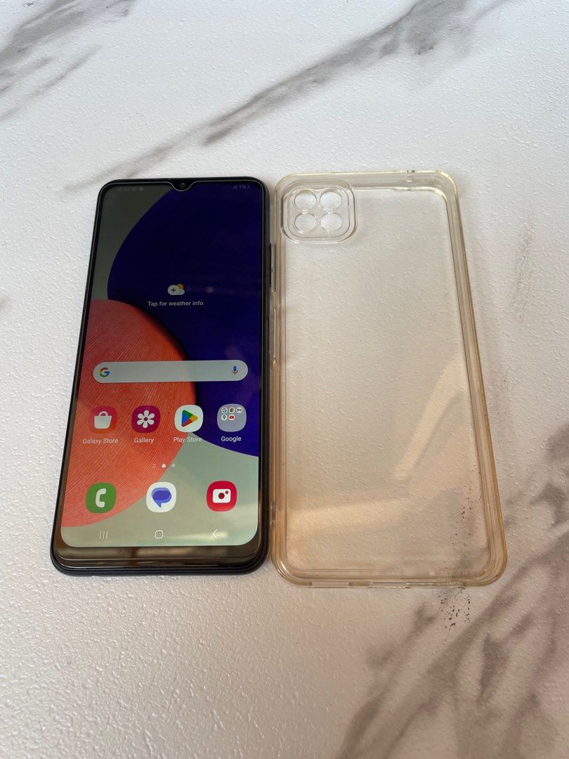 Galaxy A22 5g 128gb ' 6g ram (Category: Samsung) located in San Juan City. Submitted by tanexsulla42 (Listing ID 1296120775, Image 3). Description: We accept trade in Credit Card Shipping Deliver/Meet up Fb Page: Ashley & Lyn.