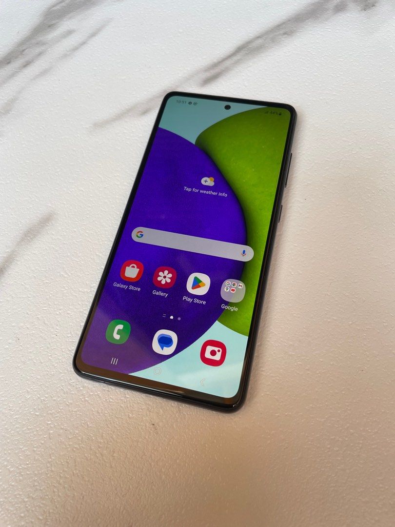 Galaxy A52 256gb 8g ram (Category: Samsung) located in San Juan City. Submitted by tanexsulla42 (Listing ID 1296103667, Image 2). Description: We accept trade in Credit Card Shipping Deliver/Meet up Fb Page: Ashley & Lyn.