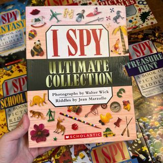 Grolier I spy book set