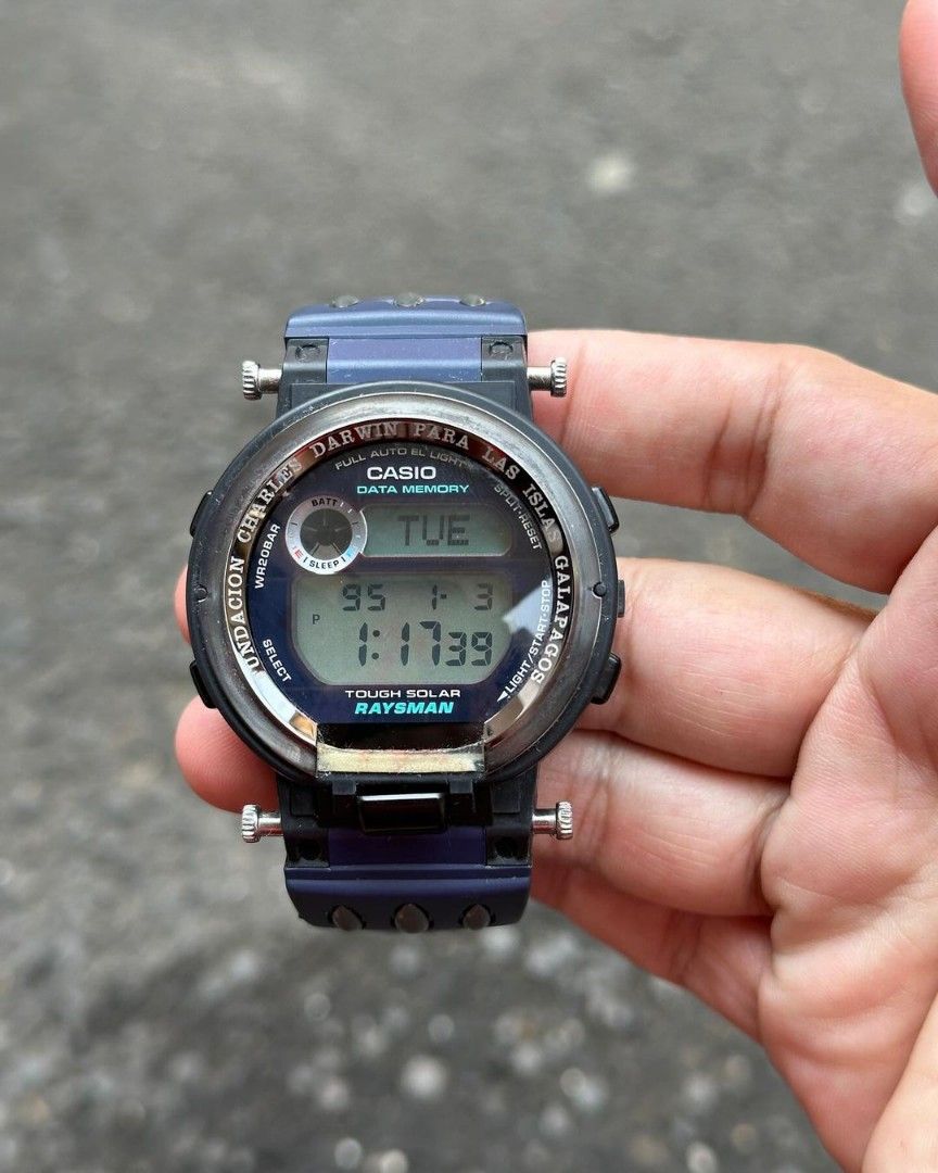 G-Shock DW -9350 DJ Rasyman JDM, Fesyen Pria, Jam Tangan di