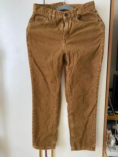 GU brown pants