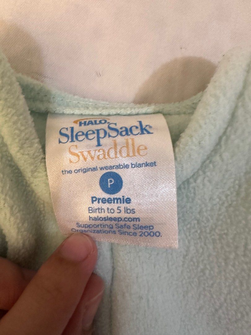 Halo Sleepsack Swaddle for Preemie (Category: Babies & Kids Fashion) located in Bacoor. Submitted by sofiavizcarra (Listing ID 1296184820, Image 3). Description: For preemie babies up to 5lbs..