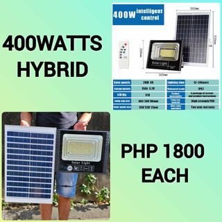 Hybrid Solar Lights 400w