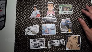 Initial D stickers