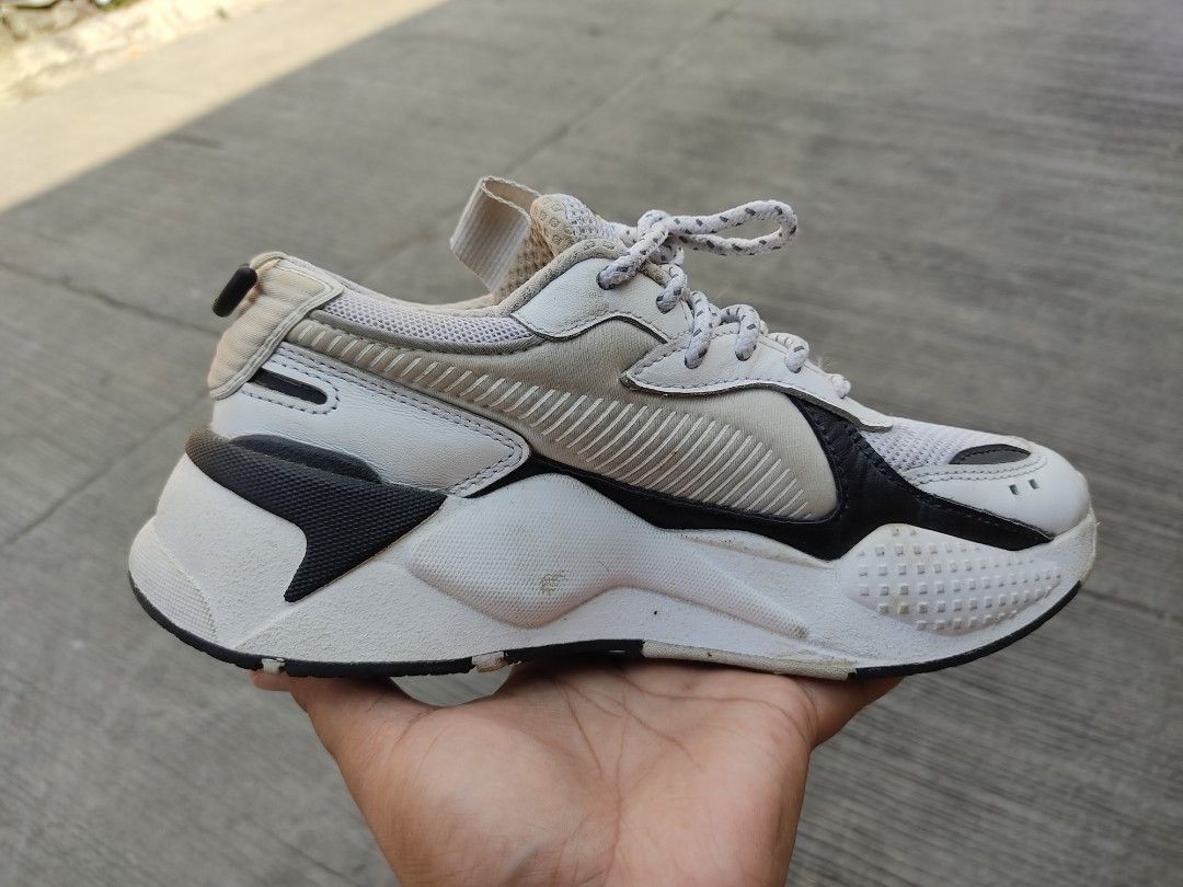 LEGIT PUMA RS X Core White Black 369666 01 Women s Fashion Footwear Sneakers on Carousell