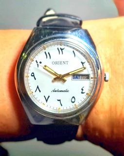 #Luxury Vintage Watch #Orient Automatic #Arabic Numerals #Japan Made
