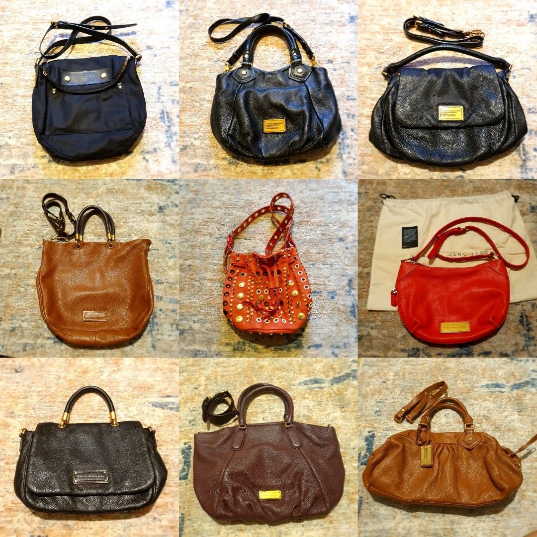 Marc Jacobs and Michael Kors handbag