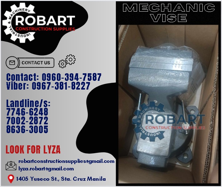 Mechanic Vise Swivel Base, Commercial & Industrial, Construction Tools ...