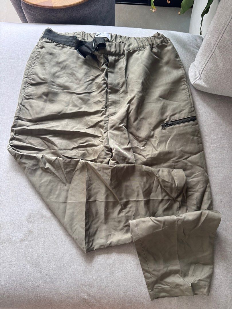 Oamc cropped zip pant top