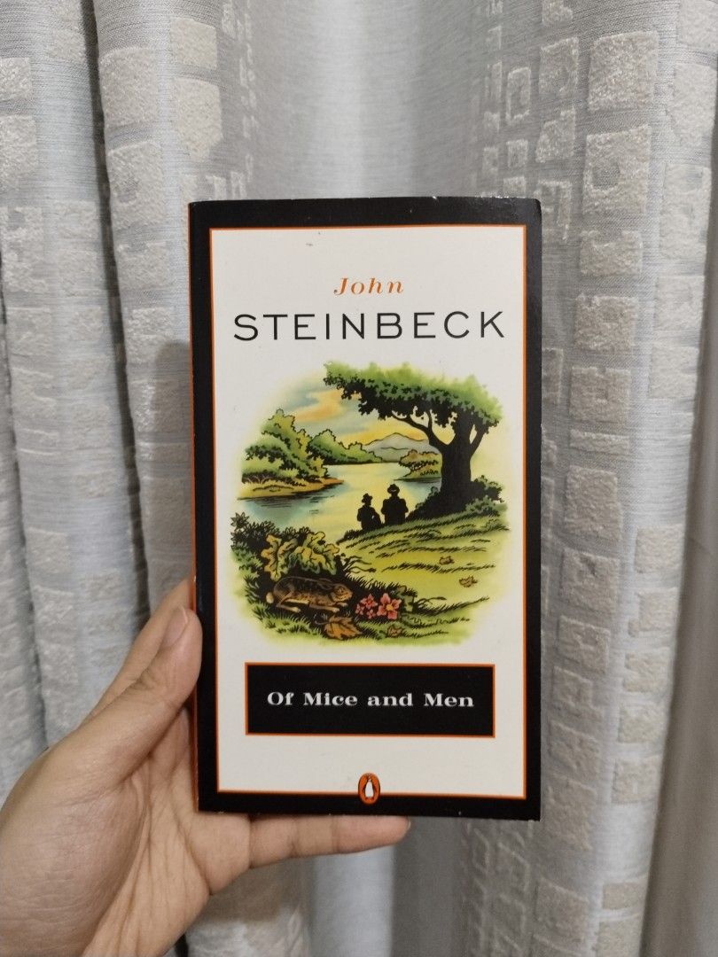 Of Mice and Men by John Steinbeck (Category: Storybooks) located in Las Pinas. Submitted by mimislittlecloset (Listing ID 1296196626, Image 1). Description: For school readings #4 BUY3 get 1 free.