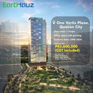 Office space in One Vertis Plaza, Vertis North Quezon City FOR SALE!