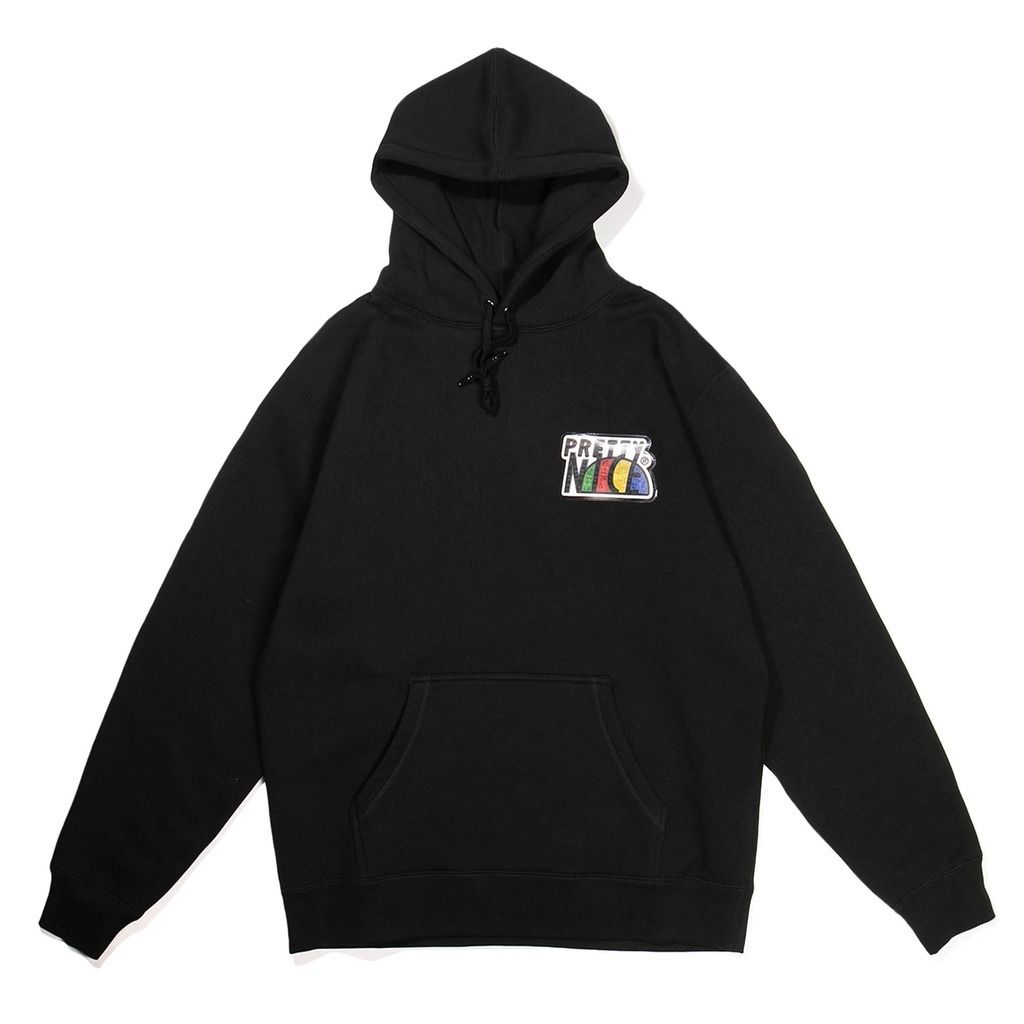 PRETTYNICE O.G. Logo Lenticular Patch Hoodie-Black 帽T【CbP】, 他