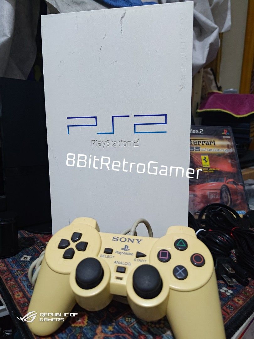 PS2 Playstation 2 White 11Ov, Video Gaming, Video Game Consoles ...