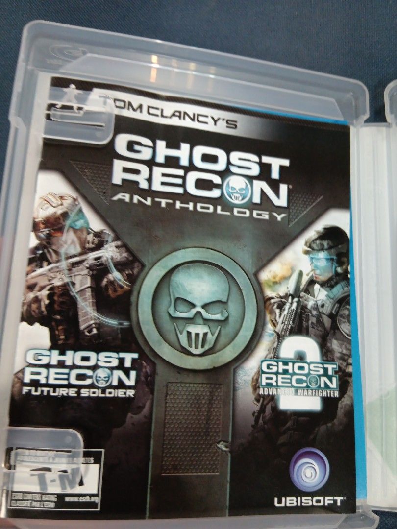 PS3 Tom Clancy's Ghost Recon Anthology (Category: PlayStation) located in Manila. Submitted by ayinong0453384 (Listing ID 1296152875, Image 2). Description: item is in excellent condition with manual pm for order.