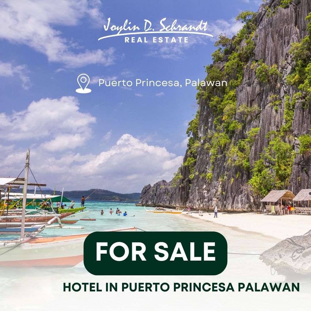 Puerto Princesa Hotel (Category: Commercial) located in San Juan City. Submitted by Joylin.Dinglasa (Listing ID 1296101713, Image 2). Description: 📍PALAWAN, Puerto Princesa Hotel ✅ Titled Land ✅ Lot Area - 1,250 sqm ✅ Floor Area - 5,000 sqm ✅ 39 rooms ✅4 Storey hotel 💰 P150M now its 90,000,000.00 ✅Ground Area: 5 rooms Office front desk bar (facing the pool) swimming pool gymnasium ✅Second Floor: 17 rooms Conference room (can accomodate 100 pax 