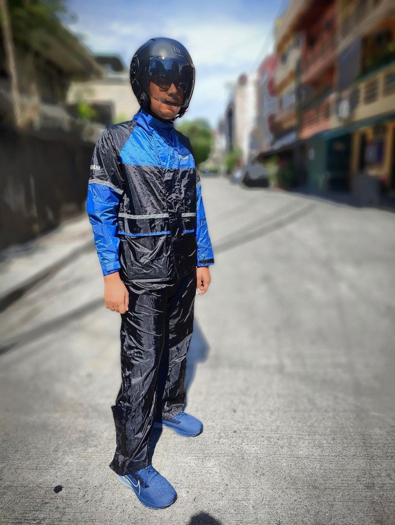 Raincoat Pants Yamaha Genuine 100 waterproof breathable negotiable price Motorbikes Motorbike Parts Accessories Helmets and other Riding Gears on Carousell