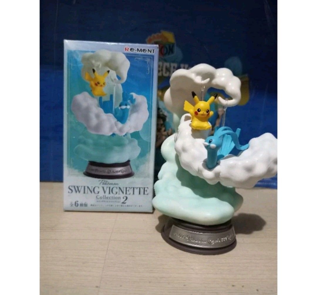 Re-ment | Pokemon Swing Vignette Collection 2 | SET (Category: Designer & Blind Box Toys) located in Asingan. Submitted by millieboo_ (Listing ID 1296131238, Image 2). Description: 📍 AUTHENTIC ❗BIB (BACK IN BOX) HAVE SCRATCHES.