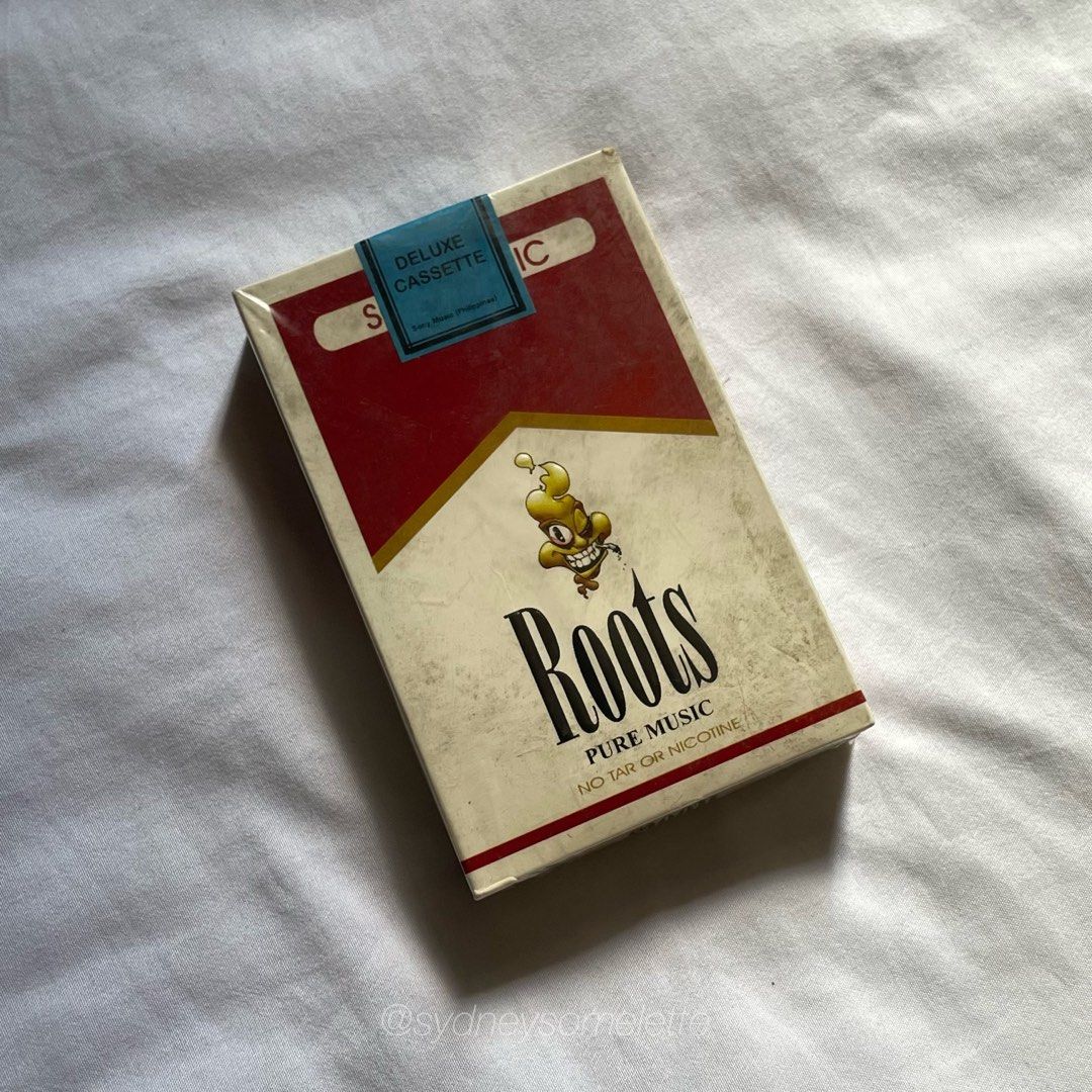 Roots (Cebu) Marlboro Cassette Tape (Category: CDs & DVDs) located in Legazpi City. Submitted by sydneysomelette (Listing ID 1296144330, Image 1). Description: ⋆ Roots (Cebu) Marlboro Cassette '96 ⋆ Sealed ⋆ Rare copy ⋆ RFS: Need extra funds SIDE A Engkanto Magandang Babae Huwag, Huwag, Huwag Kabayo Ba-boy SIDE B Bugoy Ang Kalibutan Karon Sabado Yosi Kadiri English BAND MEMBERS Tengoy Colmenares Roy Sencio Lyndon Banzon Roy Llanes Rock | Sony Mus