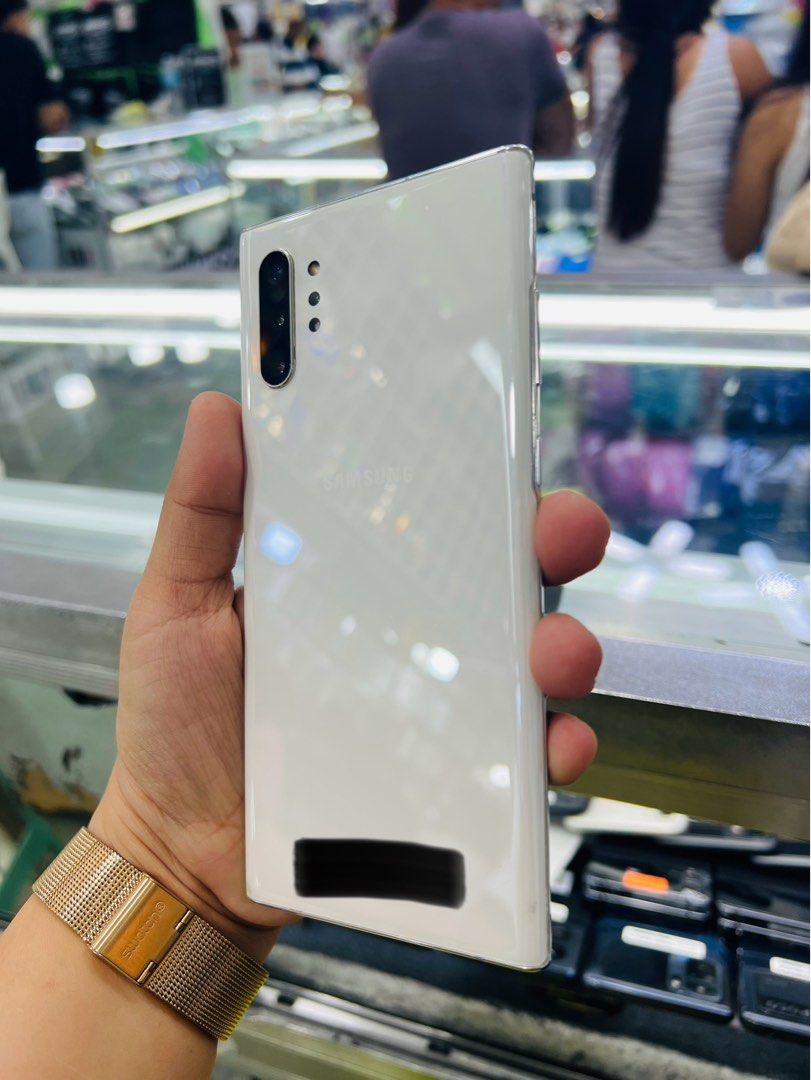 Samsung Note 10+ 5G Single Sim Factory Unlock (Category: Samsung) located in San Juan City. Submitted by javedsgadgetshop (Listing ID 1296061912, Image 3). Description: OPEN FOR INSTALLMENT VIA CREDIT CARD/GGIVES & SWAP/TRADE-IN! WE BUY AND SELL ( ANYKINDS OF UNIT BINIBILI PO NAMIN)! PTPA : Padelete po f bawal Read ❗️Onhand ‼️ Samsung Note 10+ 5G •256gb •K Variant •Good batt health •Factory Unlock •95% Smoothness •No hidden issue | No Repaired •1