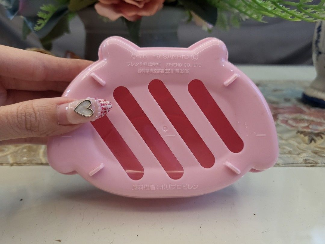 Sanrio My Melody Soap Dish (Category: Bath) located in San Fernando. Submitted by jpmarketplace2023 (Listing ID 1296226063, Image 2). Description: 💚 All items are authentic from Japan. 💛 MOP: GCash (❌️ GCash Protect) 🩵 MOD: LBC only (❌️ S. Checkout, COD, COP) 💙 Meet-up: Vista Mall, San Fernando, Pampanga 💜 All items are on-hand. 🧡 First to pay gets the item first. ❤️ Breakable items are packed with care and caution. Seller will not be held 