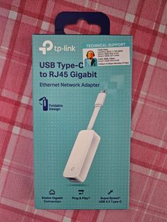 [Sealed] TP-Link UE300C  USB Type-C to RJ45 Gigabit Ethernet Network Adapter