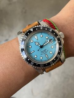 Seiko/Tudor Mod Tiffany dial GMT