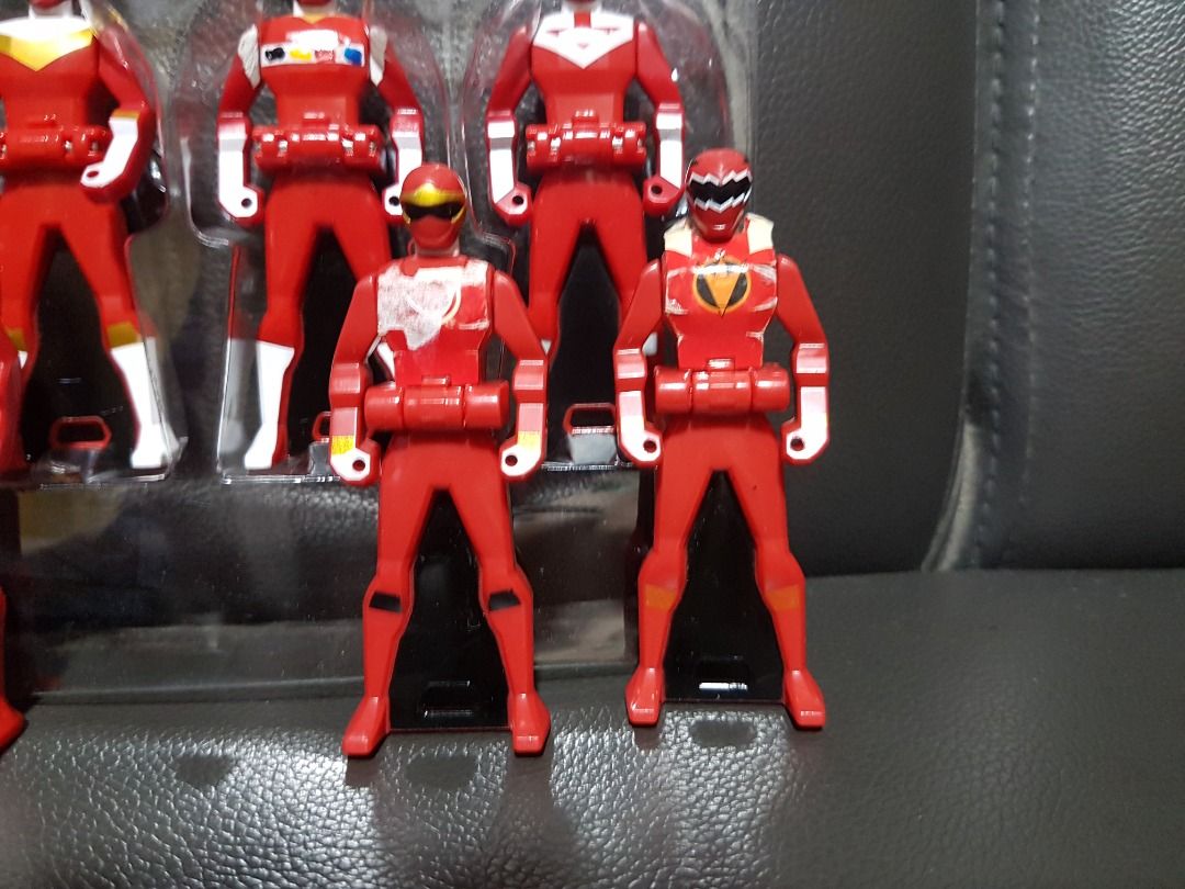 Sentai Red Ranger Keys Set Gokaiger, Hobbies & Toys, Toys & Games on ...